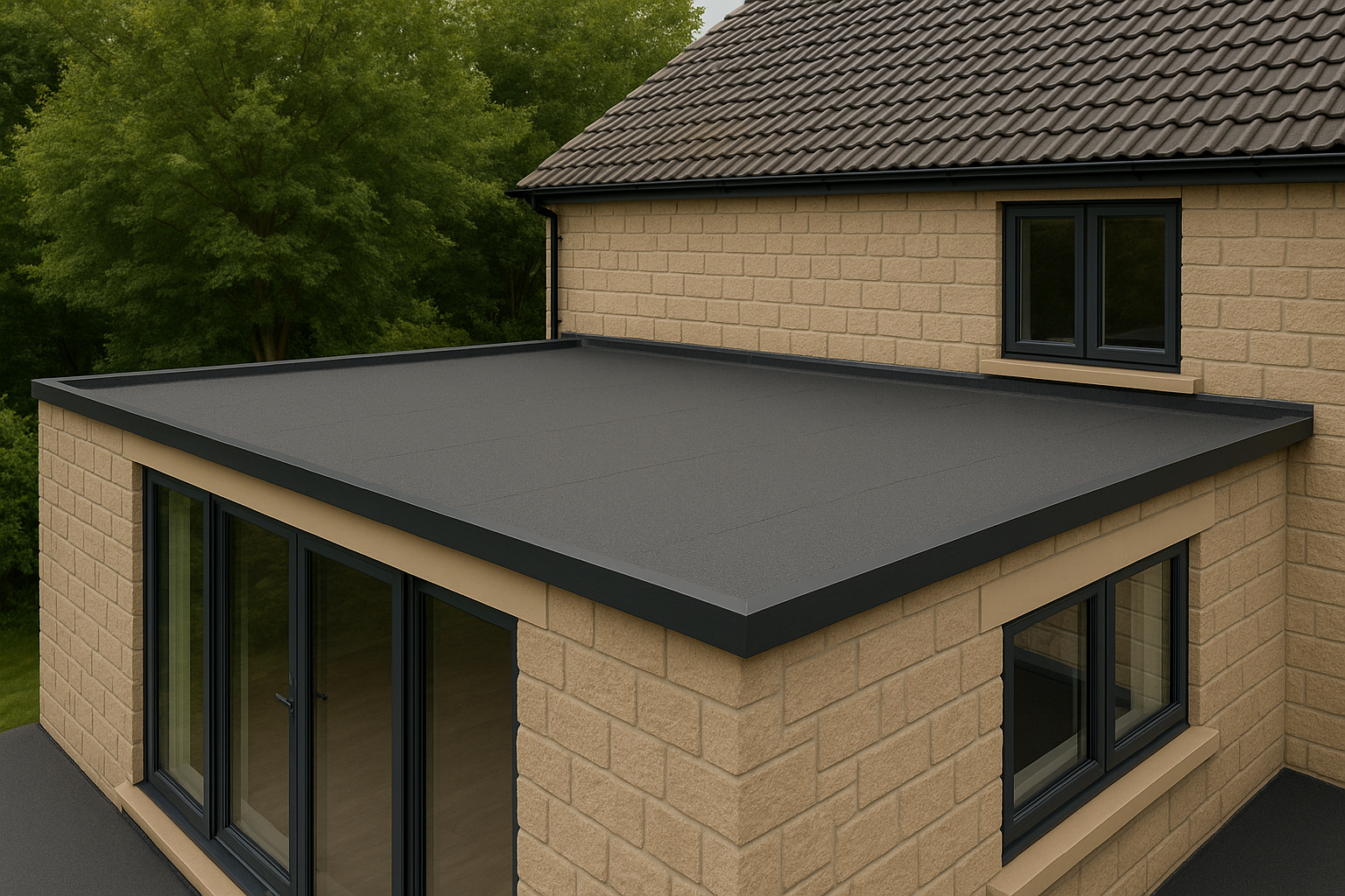 Felt Flat Roofing